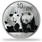 Chinese Silver Pandas