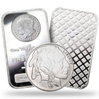 Silver Rounds and Silver Bars