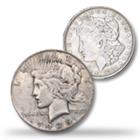 Morgan / Peace Silver Dollars