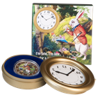 2011 1oz Silver Year of the Rabbit - Alice in Wonderland - Produced by the New Zealand Mint (.999 Pure Silver)