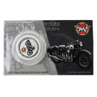 1 oz Silver Classic Speedster of the 1930 Match S Hawk Produced by the New Zealand Mint (.999 Pure Silver)
