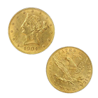 $10 Liberty Gold Eagle (Extra Fine) - Random Date