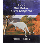 2006 Australian $1 Proof Silver Kangaroo
