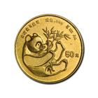 1984 1/2 oz Gold Chinese Panda - (Scruffy)