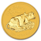 2009 1 Kilo (32.15 oz) Gold Australian Lunar Year of the Ox (Series 2)