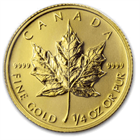 2012 1/4 oz Gold Canadian Maple Leaf