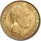 Colombia 5 Pesos Gold Coin (.2354 oz of Gold)