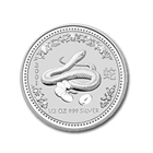 2001 1/2 oz Silver Perth Mint Lunar Year of the Snake (Series 1)