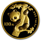 1996 1 oz Gold Chinese Panda - Large Date (Sealed)