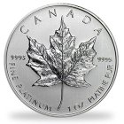 Canadian Platinum Maple Leaf Coin