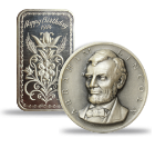 Silver Art Bars &amp; Rounds