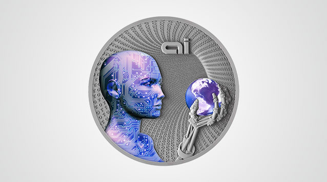 Artificial Intelligence 2 Oz Silver Coin Product Video