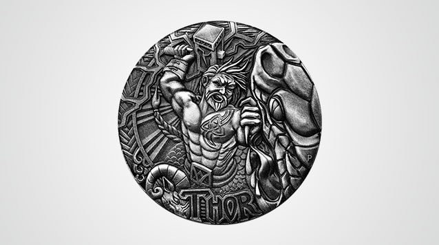 2016 Thor Norse God 2 Oz High Relief Silver Coin Australia Perth Mint - Box And COA Product Video