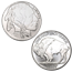 1/2 oz American Buffalo Silver Round .999 Pure Silver