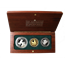 1997 The Australian Family of Precious Metals Proof Set: 1 oz Platinum, Gold, and Silver
