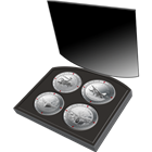 2011 1 oz Silver Legends of the Air 4 Coin Set Produced by the New Zealand Mint