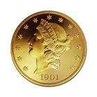 $20 Liberty Gold Double Eagle (About Uncirculated) Random Date
