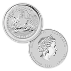 2011 Perth Mint Year of the Rabbit 1 oz Silver 99.9% Pure! 