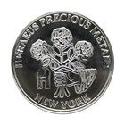 1 oz Silver .999 Round minted by Heraeus . 