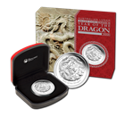 2012 1 oz Proof Silver Lunar Year of the Dragon Perth Mint 