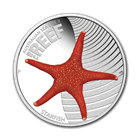 2011 Reef Starfish (Australian Sea Life) 1/2 oz Silver Proof 