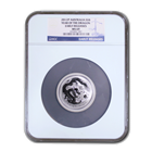 2012 5 oz Year of the Dragon Silver Coin by Perth Mint: NGC MS69 Early Release (Only 81 Coins Graded MS69 by NGC)