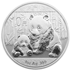 2012 1 oz Silver Chinese Panda Coins (In Capsule) 