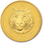 2010 1 oz Gold Lunar Year of the Tiger (Series 2)
