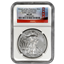 2012 Silver American Eagle: S Mint Bridge Label NGC MS69 Early Release