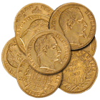 Gold French 20 Francs Napoleon III - (.1867 oz of Gold)