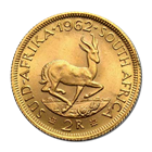 Gold South African 2 Rand (AGW.2354 oz)