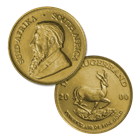 1/10 oz Gold South African Krugerrand (dates are based on in-stock inventory.)
