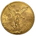1946 Mexican 50 Pesos Gold Coin (1.2057 oz)