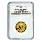 1988 1/4 oz Gold Chinese Panda NGC PF69 Ultra Cameo