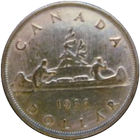 1936 Canadian Silver Dollars