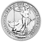 1998 1 oz Silver Britannia