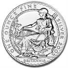 2005 1 oz Silver Britannia 