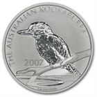 2007 Australian Kookaburra - 1 oz Silver Coin