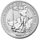 2000 1 oz Silver Britannia