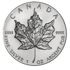 1993 1 oz Silver Canadian Maple Leaf Coin Sealed