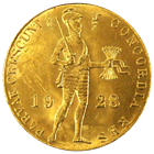 1928 Netherlands Trade Ducat Gold Coins - .1104 oz of Gold