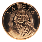 New Lakota 1 AV OZ Copper Round (Made In the USA) This is only a stock photo. 