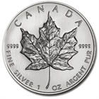 2002 1 oz Silver Canadian Maple Leaf - Sealed in Mint Plastic