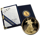1/10 oz Proof Gold American Eagle (Random Year, w/Box & COA)