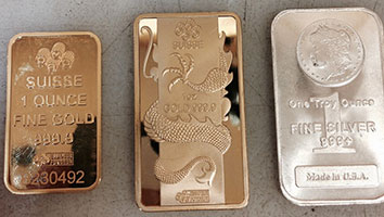 Counterfeiters target PAMP 1-ounce gold bars