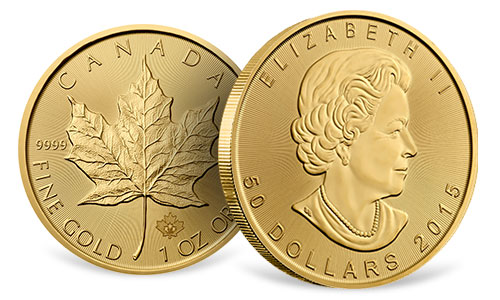 gold maple coin design