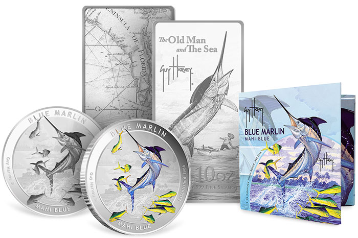 Guy Harvey Silver Bars and Rounds