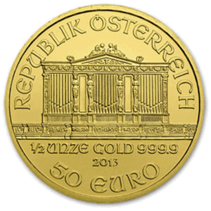 Austrian Gold Philharmonic Coin Obverse