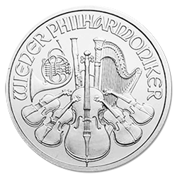 Austrian Silver Philharmonics Coin Obverse