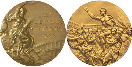1952 olympic medal